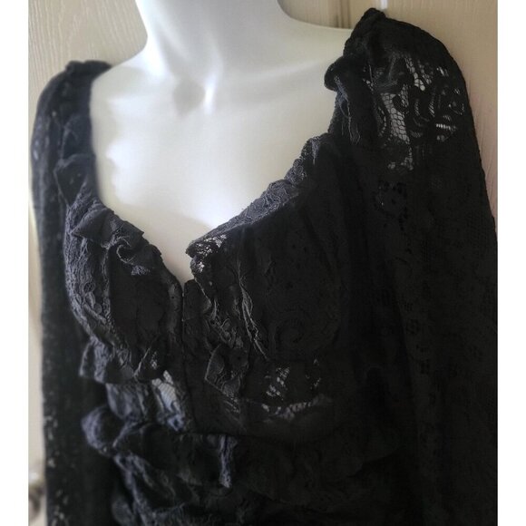 ASTR The Label Corset Bodice Mini Dress Women's Black Sweetheart Neck Zippered S - Picture 7 of 12